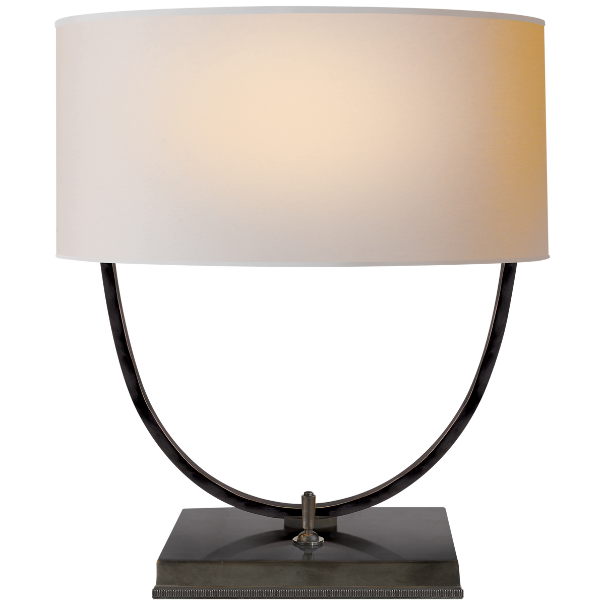 Visual Comfort Signature | TOB 3197HAB | Henley Collection | Brass -  Antique | One Light Task Lamp