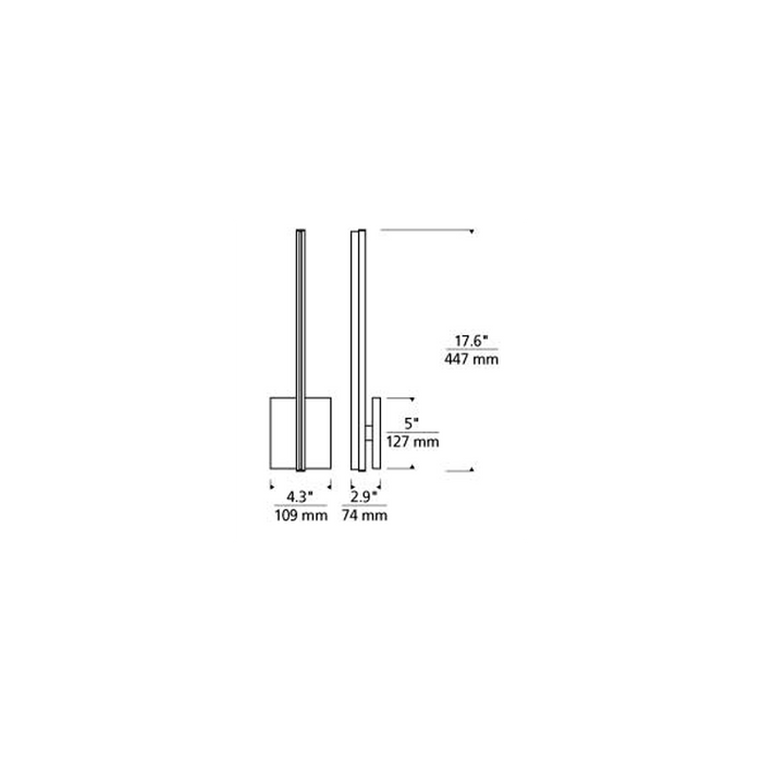 Kenway Wall Sconce - Diagram