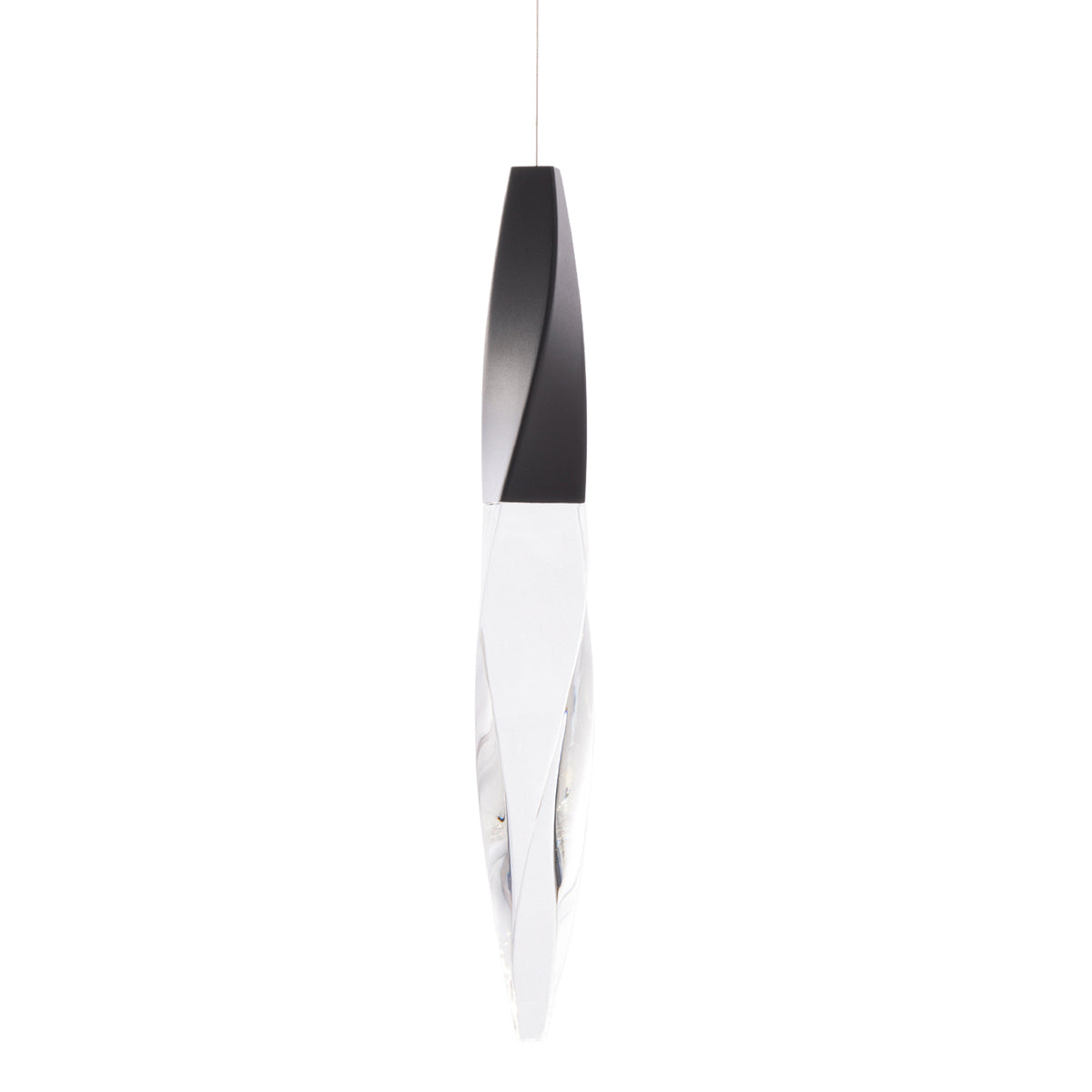 Kindjal 18" LED Mini Pendant - Black Finish