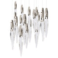 Load image into Gallery viewer, Kindjal 21-Light Pendant - Polished Nickel Finish
