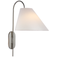 Load image into Gallery viewer, Kinsley Large Articulating Wall Light - Polished Nickel Finish
