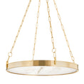 Load image into Gallery viewer, Kirby LED Chandelier - Aged Brass
