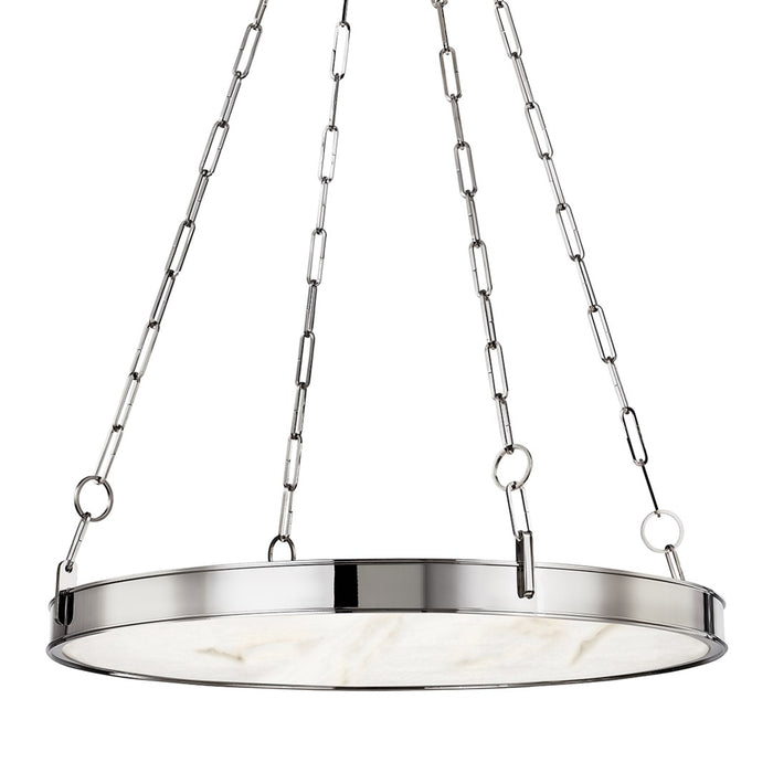 Kirby LED Chandelier - Polished Nickel