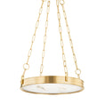 Load image into Gallery viewer, Kirby LED Chandelier - Aged Brass
