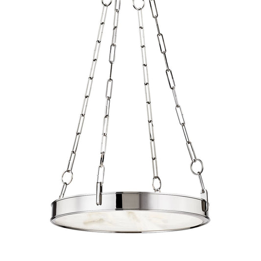 Kirby LED Chandelier - Polished Nickel