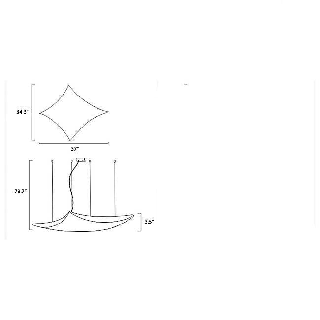 Kite Pendant - Diagram