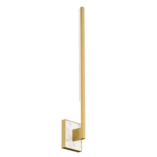 Klee Large Wall Sconce - Natural Brass Finish