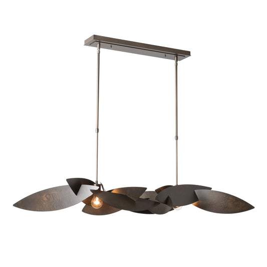 Koi 2-Light Linear Suspension - Dark Smoke Finish