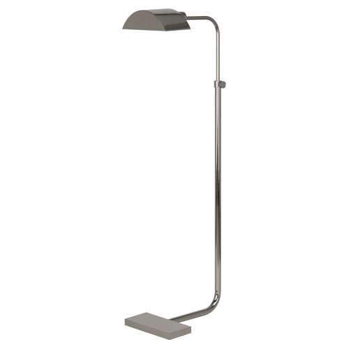 Koleman Task Floor Lamp - Polished Nickel