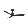 Load image into Gallery viewer, Kute 44" Ceiling Fan - Black Finish with Black Blades
