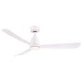 Load image into Gallery viewer, Kute 52" Ceiling Fan - Matte White Finish with Matte White Blades
