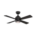 Load image into Gallery viewer, Kwad 44" Ceiling Fan - Black Finish with Black Blades
