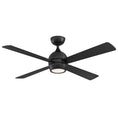 Load image into Gallery viewer, Kwad 52" Ceiling Fan - Black Finish with Black Blades
