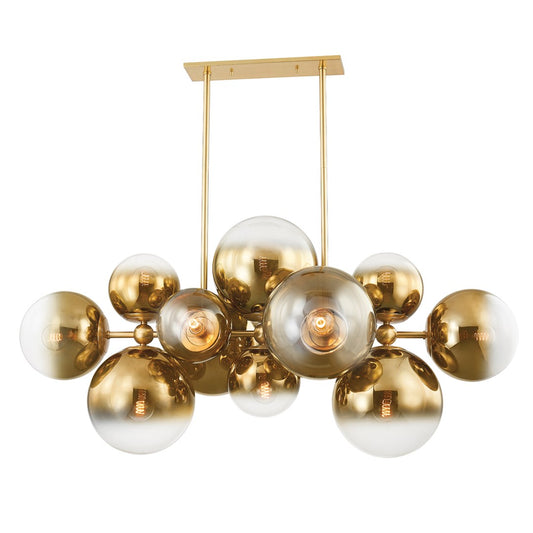 Kyoto Linear Suspension - Vintage Polished Brass