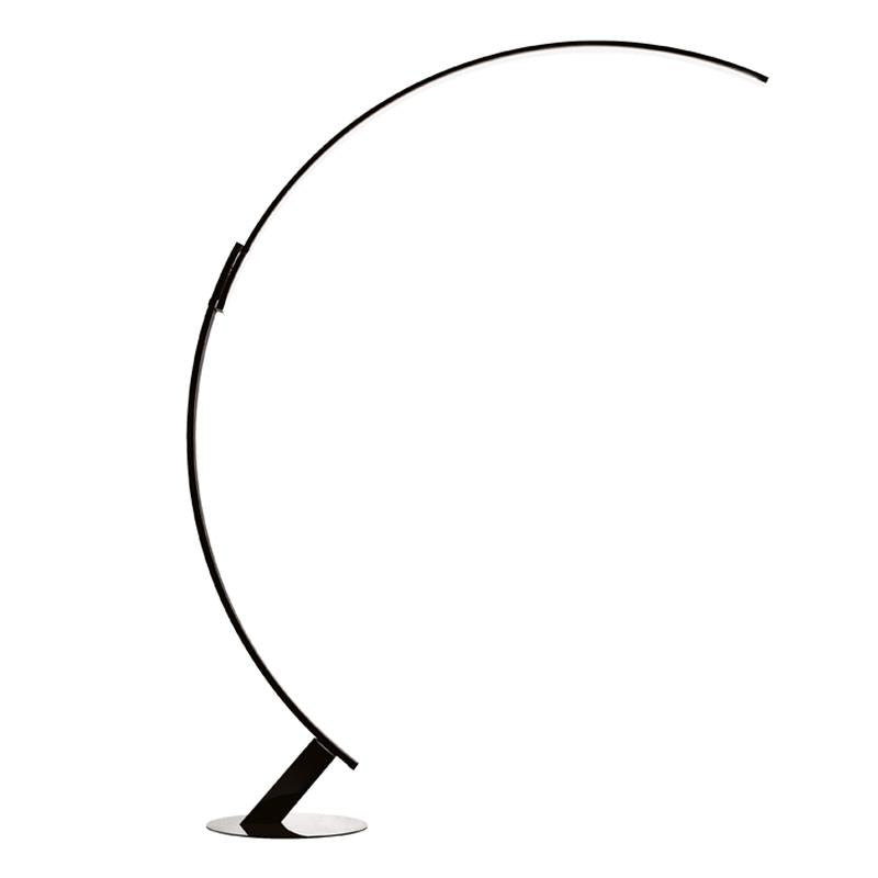 Kyudo Floor Lamp - Black Finish