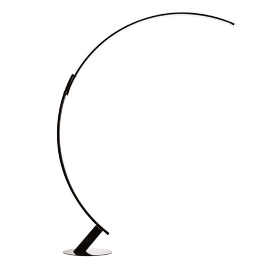 Kyudo Floor Lamp - Black Finish