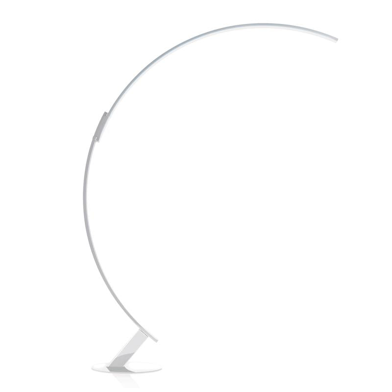 Kyudo Floor Lamp - White Finish