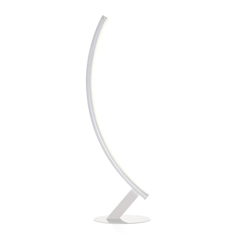 Kyudo Floor Lamp - White Finish