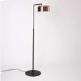 Load image into Gallery viewer, Lalu+ Floor Lamp - Matte Black/Copper Finish
