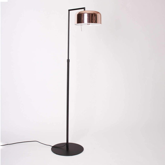 Lalu+ Floor Lamp - Matte Black/Copper Finish