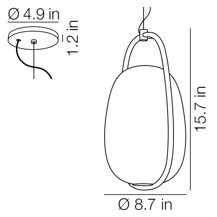 Lanna Pendant - Diagram