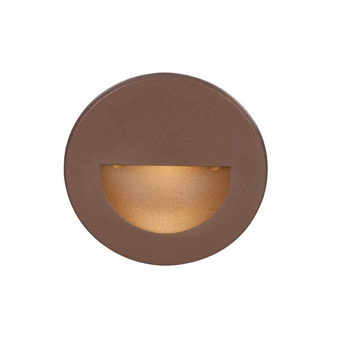 LED300 LEDme Step Light - Bronze Finish with Amber Light