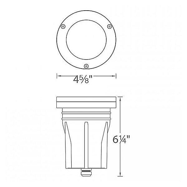 LED 3" 120V In-Ground Well Light  - Spec