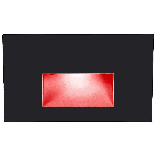 LEDme LED100 Step Light - Black Finish Red Light