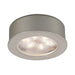 LEDme Brushed Nickel HR-LED87 Round Button Light