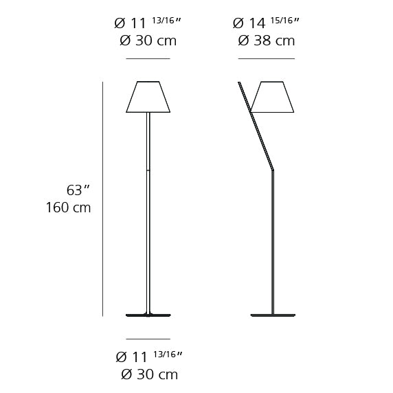 La Petite Floor Lamp - Diagram