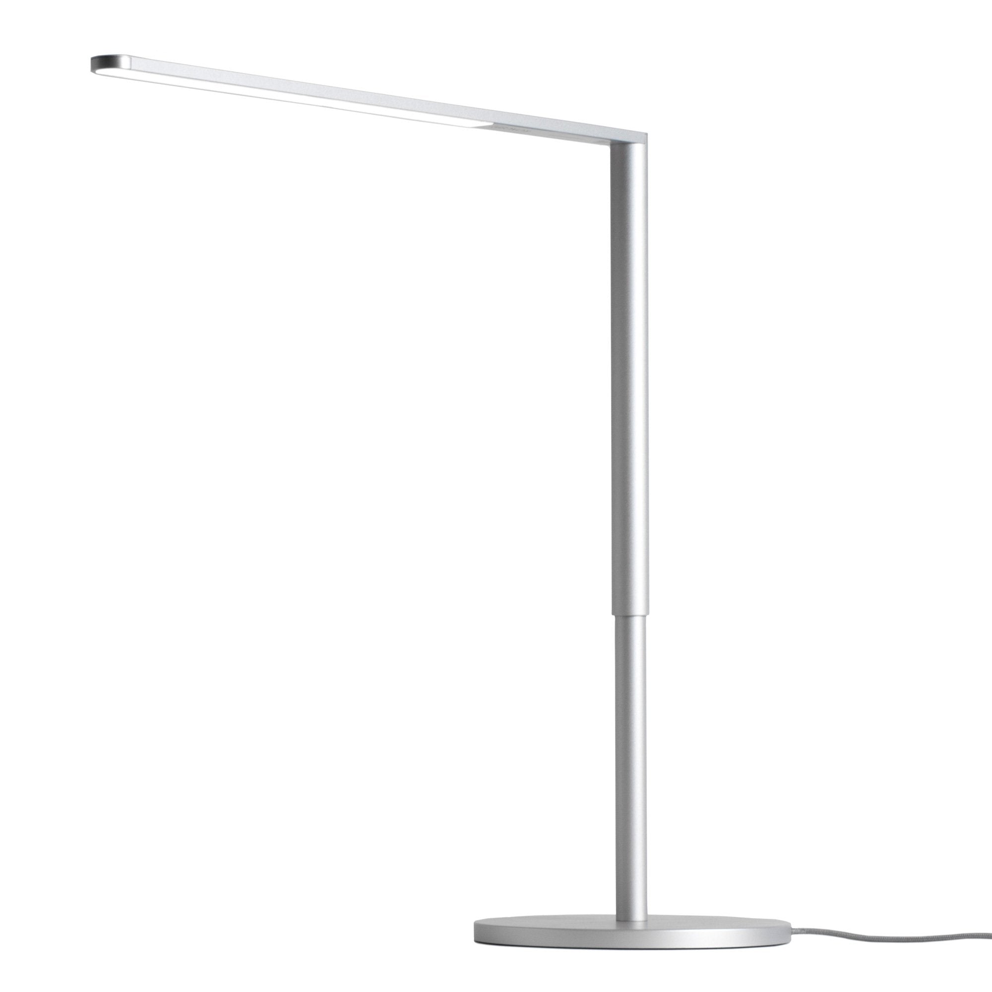 Lady 7 LED Desk Lamp - Silver Finish