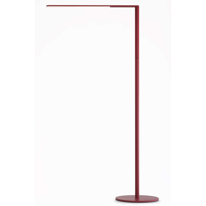 Lady 7 LED Floor Lamp - Matte Red Finish