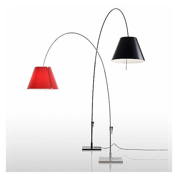 Lady Costanza Floor Lamp - Red & Black