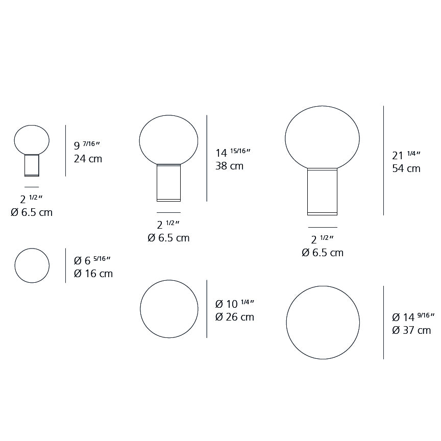 Laguna Table Lamp - Diagram