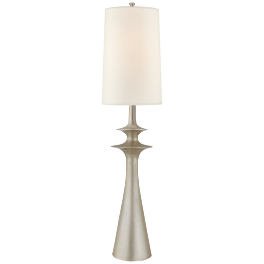 Lakmos Floor Lamp - Burnished Silver Leaf Finish