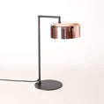 Load image into Gallery viewer, Lau+ Table Lamp - Black/Copper Finish
