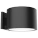 Lamar 7.88" Outdoor LED Wall Sconce - Black Finish