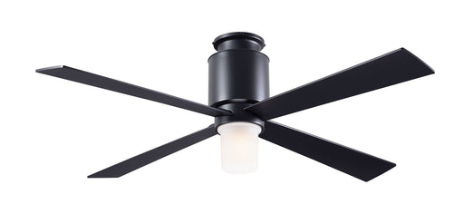 Lapa Flush Ceiling Fan - Black (LED Light)