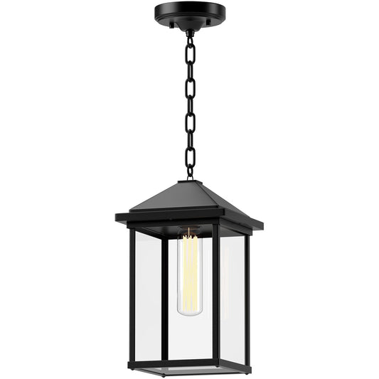 Larchmont Outdoor Pendant - Black Finish