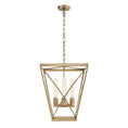 Load image into Gallery viewer, Lattice Pendant - Vintage Brass Finish
