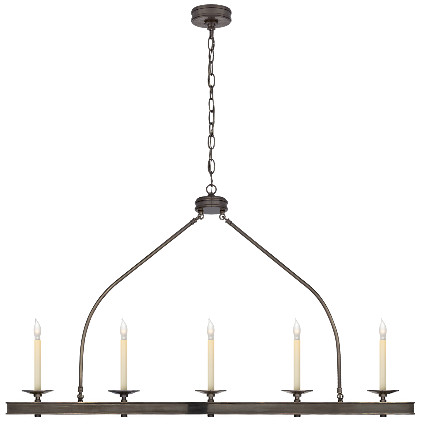 Launceton Large Linear Pendant - Bronze Finish