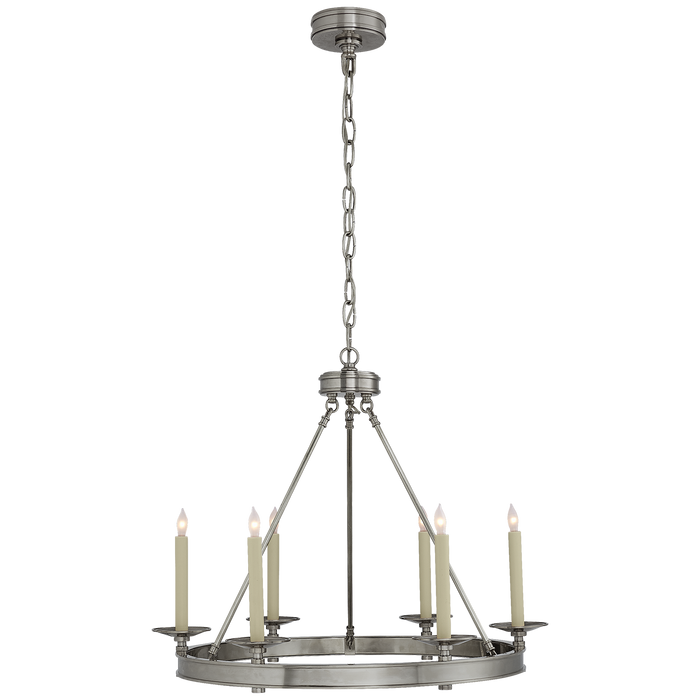 Launceton Small Ring Chandelier Antique Nickel