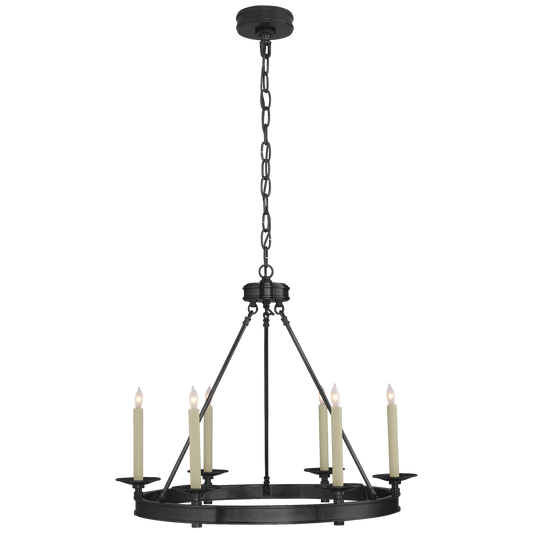 Launceton Small Ring Chandelier Bronze