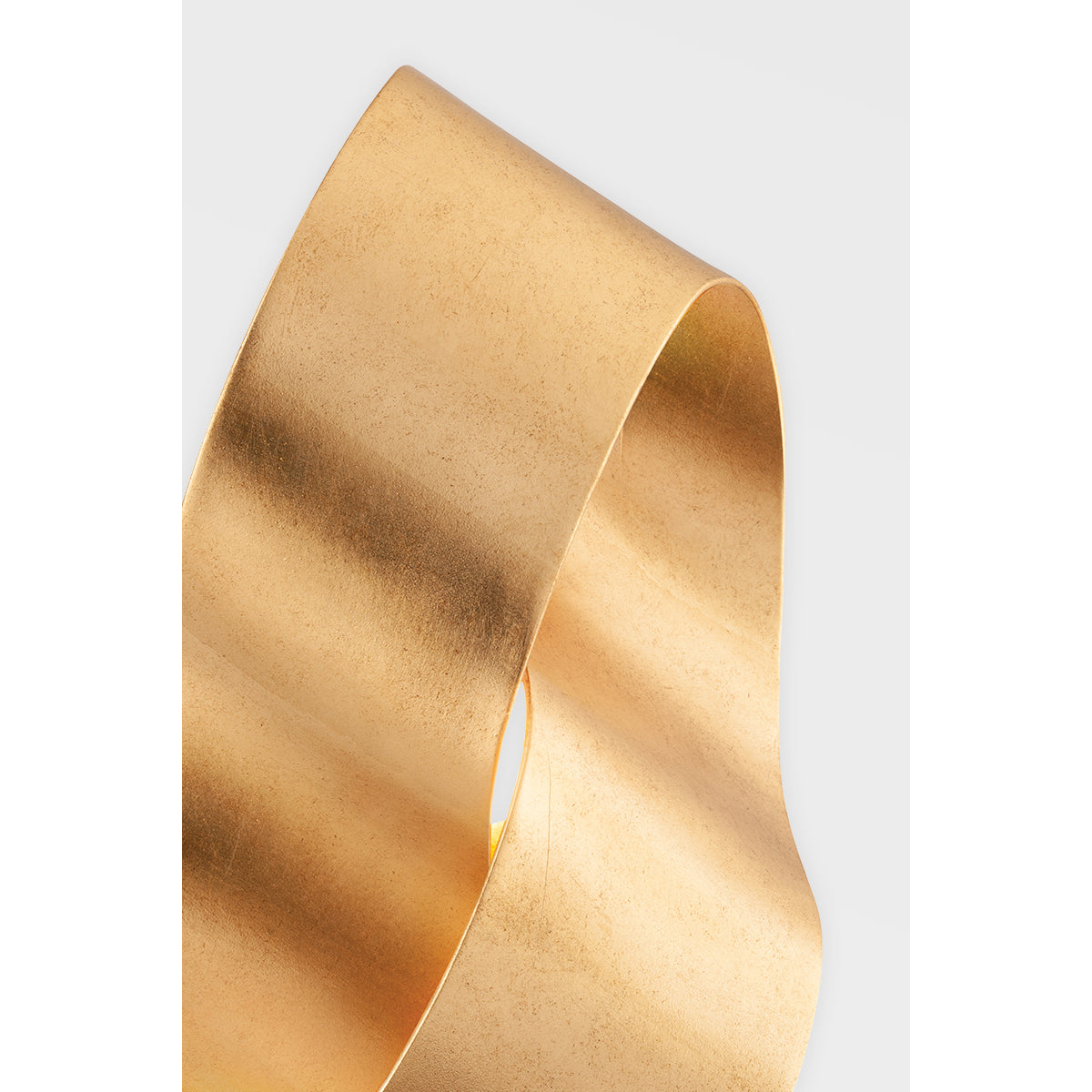 Lazlo Wall Sconce in vintage gold leaf finish Detail