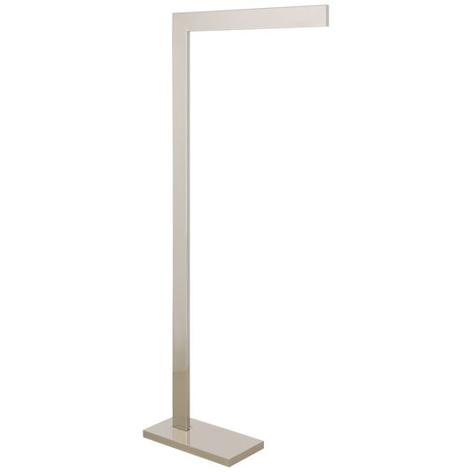 Lecce Pharmacy Floor Lamp - Polished Nickel Finish