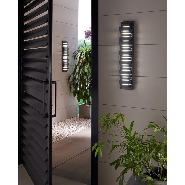 Ledgend LED Tall Outdoor Wall Sconce - Display