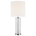 Load image into Gallery viewer, Leigh Table Lamp - Polished Nickel Finish
