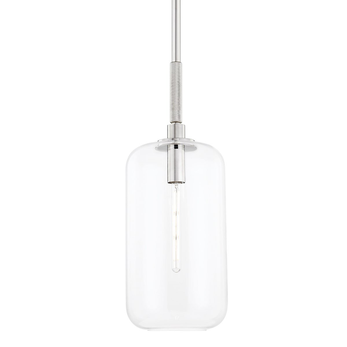 Lenox Hill Large Pendant - Polished Nickel Finish