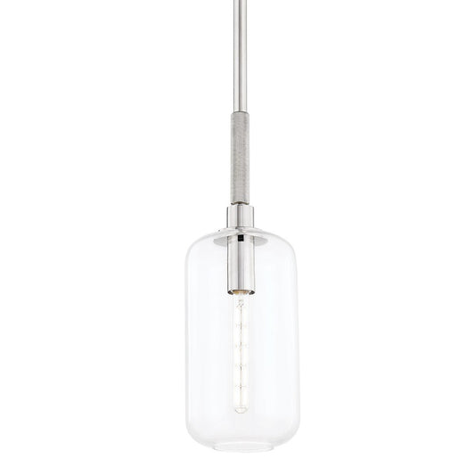 Lenox Hill Small Pendant - Polished Nickel Finish