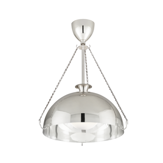 Levette Small Pendant - Aged Silver Finish